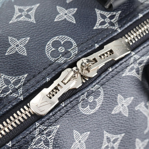 LOUIS VUITTON Monogram Savanna Keepall Bandouliere 45 Bag M54129 LV Auth 137148M