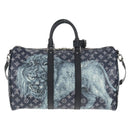 LOUIS VUITTON Monogram Savanna Keepall Bandouliere 45 Bag M54129 LV Auth 137148M-2