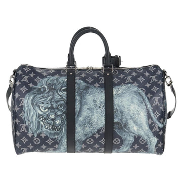 LOUIS VUITTON Monogram Savanna Keepall Bandouliere 45 Bag M54129 LV Auth 137148M - 0