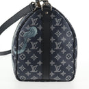 LOUIS VUITTON Monogram Savanna Keepall Bandouliere 45 Bag M54129 LV Auth 137148M-3