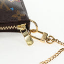 LOUIS VUITTON Monogram Vivienne Mini Pochette Accessoires M69752 LV Auth 137149M-9