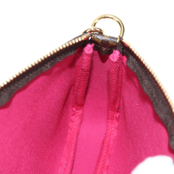 LOUIS VUITTON Monogram Vivienne Mini Pochette Accessoires M69752 LV Auth 137149M