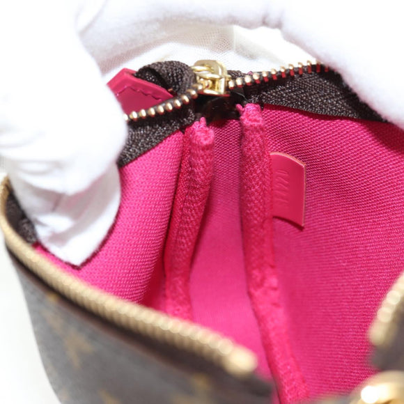 LOUIS VUITTON Monogram Vivienne Mini Pochette Accessoires M69752 LV Auth 137149M