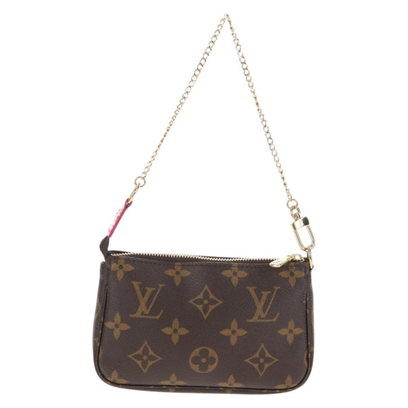 LOUIS VUITTON Monogram Vivienne Mini Pochette Accessoires M69752 LV Auth 137149M