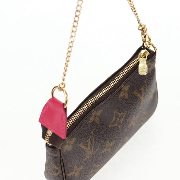LOUIS VUITTON Monogram Vivienne Mini Pochette Accessoires M69752 LV Auth 137149M