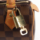 LOUIS VUITTON Damier Ebene Mini Speedy Hand Bag LV Auth 137150S-20