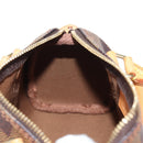 LOUIS VUITTON Damier Ebene Mini Speedy Hand Bag LV Auth 137150S-23