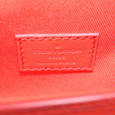 LOUIS VUITTON Micro Steamer Shoulder Bag Leather Red M23837 LV Auth 137151SM-22