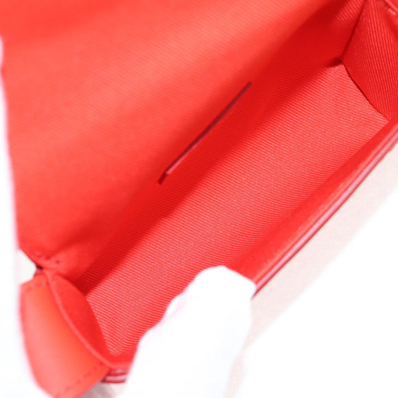 LOUIS VUITTON Micro Steamer Shoulder Bag Leather Red M23837 LV Auth 137151SM