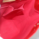 LOUIS VUITTON Monogram Vernis Reade MM Hand Bag Red Rouge M91086 LV Auth 137187-18
