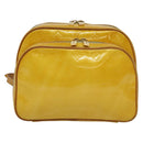 LOUIS VUITTON Monogram Vernis Marley Backpack Yellow M91040 LV Auth 137189-13