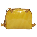 LOUIS VUITTON Monogram Vernis Marley Backpack Yellow M91040 LV Auth 137189-2