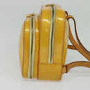 LOUIS VUITTON Monogram Vernis Marley Backpack Yellow M91040 LV Auth 137189-3