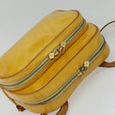 LOUIS VUITTON Monogram Vernis Marley Backpack Yellow M91040 LV Auth 137189-6