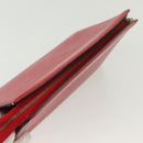LOUIS VUITTON Epi Trousse Crete Clutch Bag Red M48407 LV Auth 137190-7