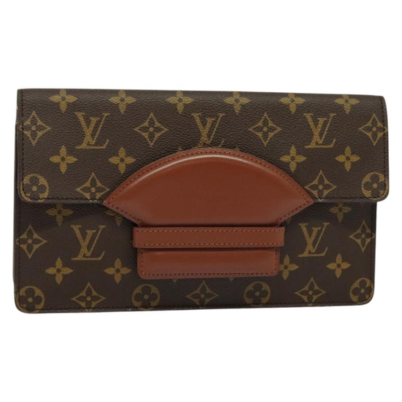 LOUIS VUITTON Monogram Chaillot Clutch Bag M51786 LV Auth 137192
