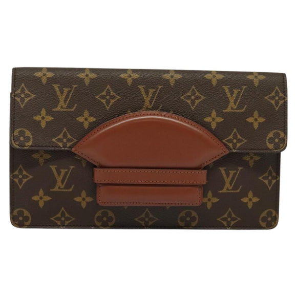 LOUIS VUITTON Monogram Chaillot Clutch Bag M51786 LV Auth 137192