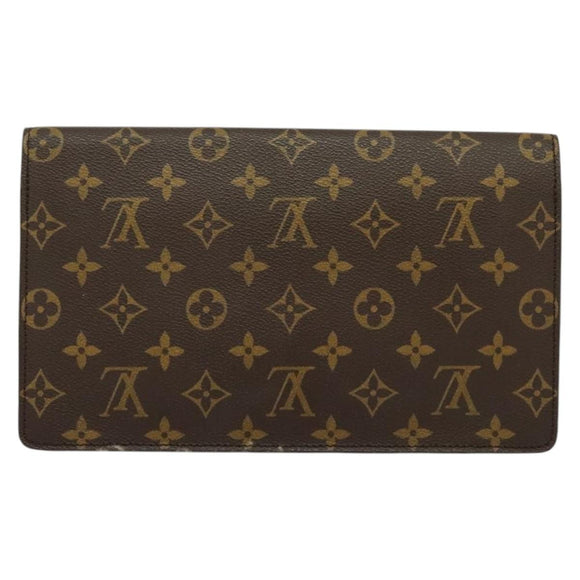 LOUIS VUITTON Monogram Chaillot Clutch Bag M51786 LV Auth 137192