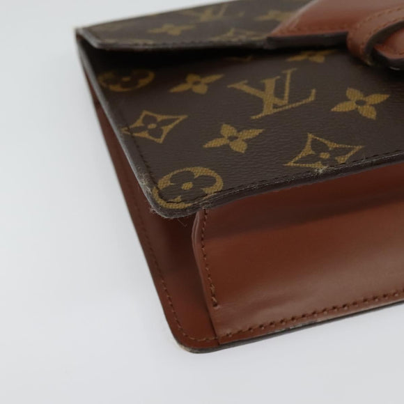 LOUIS VUITTON Monogram Chaillot Clutch Bag M51786 LV Auth 137192