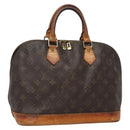 LOUIS VUITTON Monogram Alma Hand Bag M51130 LV Auth 137194-1