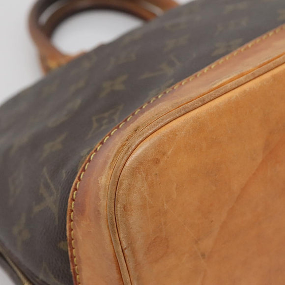 LOUIS VUITTON Monogram Alma Hand Bag M51130 LV Auth 137194