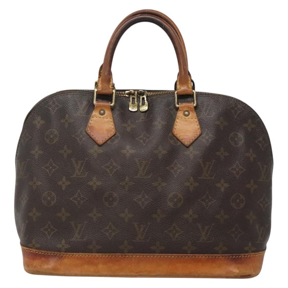 LOUIS VUITTON Monogram Alma Hand Bag M51130 LV Auth 137194