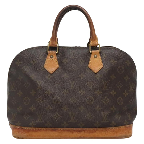 LOUIS VUITTON Monogram Alma Hand Bag M51130 LV Auth 137194
