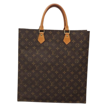 LOUIS VUITTON Monogram Sac Plat Hand Bag M51140 LV Auth 137198 - 0