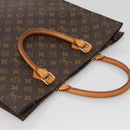 LOUIS VUITTON Monogram Sac Plat Hand Bag M51140 LV Auth 137198-6