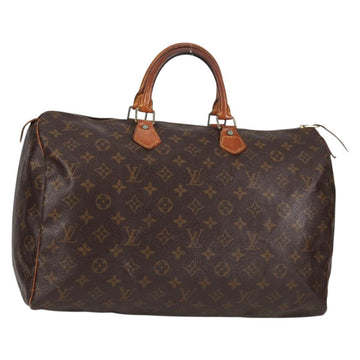 LOUIS VUITTON Monogram Speedy 40 Hand Bag M41522 LV Auth 137202
