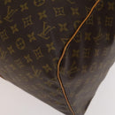 LOUIS VUITTON Monogram Sac Spool 55 Boston Bag M41622 LV Auth 137207-14