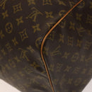 LOUIS VUITTON Monogram Sac Spool 55 Boston Bag M41622 LV Auth 137207-16