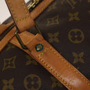 LOUIS VUITTON Monogram Sac Spool 55 Boston Bag M41622 LV Auth 137207-9