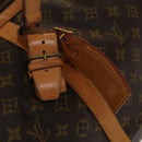 LOUIS VUITTON Monogram Sac Spool 55 Boston Bag M41622 LV Auth 137207-19