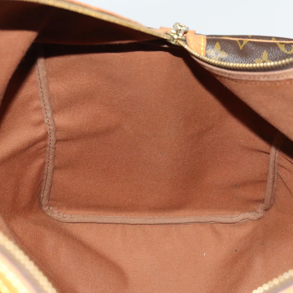 LOUIS VUITTON Monogram Sac Spool 55 Boston Bag M41622 LV Auth 137207