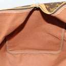 LOUIS VUITTON Monogram Sac Spool 55 Boston Bag M41622 LV Auth 137207-21