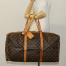 LOUIS VUITTON Monogram Sac Spool 55 Boston Bag M41622 LV Auth 137207-22