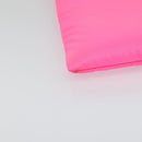 PRADA Chain Clutch Bag Nylon Pink Auth 137210-10