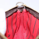 LOUIS VUITTON Damier Ebene T&B Mini Pochette Accessoires N58011 LV Auth 137225-19