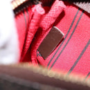 LOUIS VUITTON Damier Ebene T&B Mini Pochette Accessoires N58011 LV Auth 137225-12