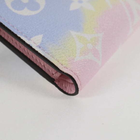 LOUIS VUITTON Monogram Escal Agenda Geod Wallet Pink M69113 LV Auth 137228SAM