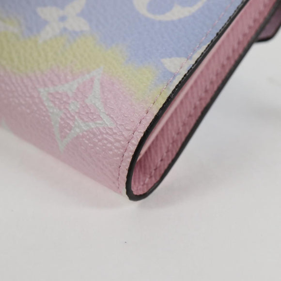LOUIS VUITTON Monogram Escal Agenda Geod Wallet Pink M69113 LV Auth 137228SAM