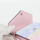 LOUIS VUITTON Monogram Escal Agenda Geod Wallet Pink M69113 LV Auth 137228SAM-8