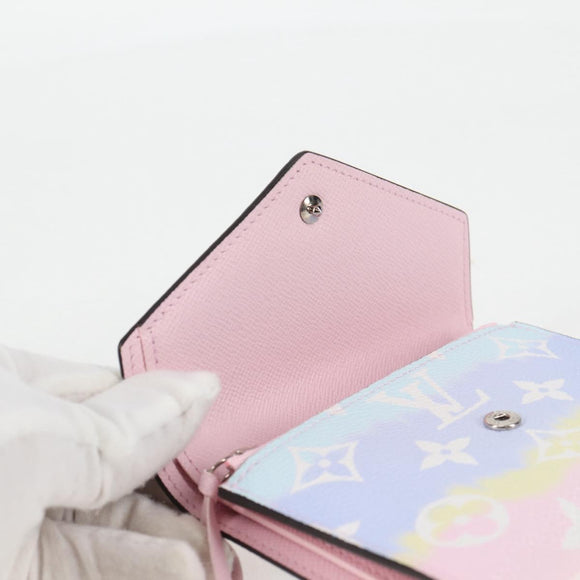 LOUIS VUITTON Monogram Escal Agenda Geod Wallet Pink M69113 LV Auth 137228SAM