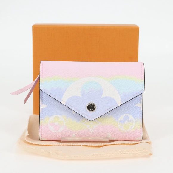 LOUIS VUITTON Monogram Escal Agenda Geod Wallet Pink M69113 LV Auth 137228M