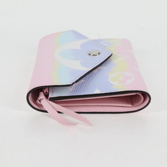 LOUIS VUITTON Monogram Escal Agenda Geod Wallet Pink M69113 LV Auth 137228SAM