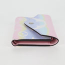 LOUIS VUITTON Monogram Escal Agenda Geod Wallet Pink M69113 LV Auth 137228M-4