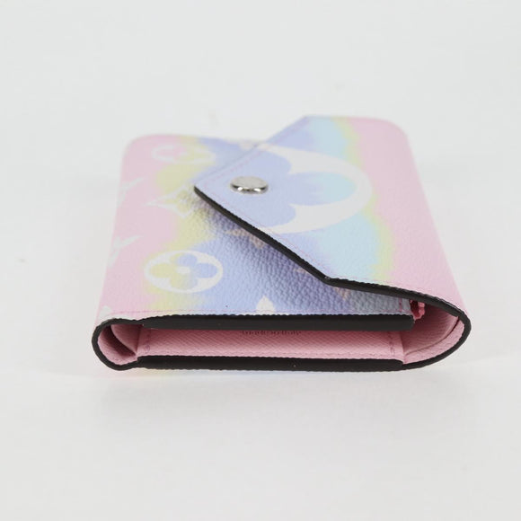 LOUIS VUITTON Monogram Escal Agenda Geod Wallet Pink M69113 LV Auth 137228M