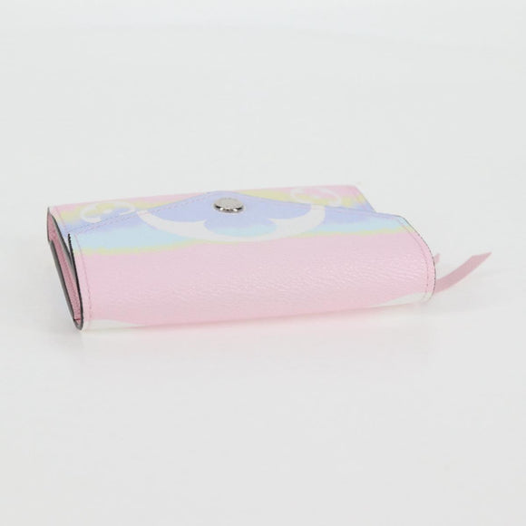 LOUIS VUITTON Monogram Escal Agenda Geod Wallet Pink M69113 LV Auth 137228M