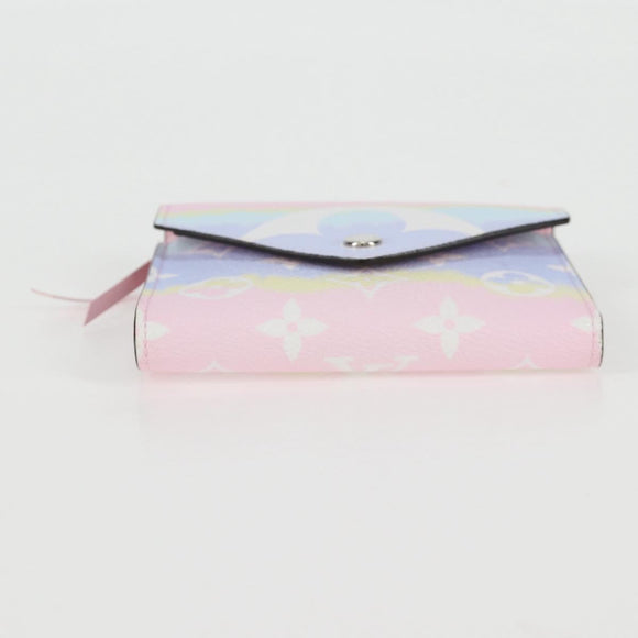 LOUIS VUITTON Monogram Escal Agenda Geod Wallet Pink M69113 LV Auth 137228M